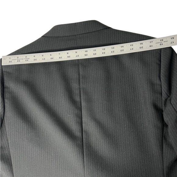 Sergio Valente Suit Jacket Adult Mens 42 Gray Charcoal - Picture 2 of 13